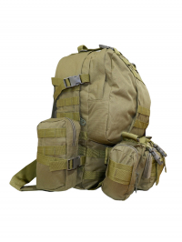 Рюкзак тактический Molle 4 в 1, Олива